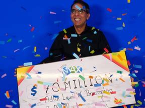 adlin lewis|Meet Brampton’s $70M man, winner of the largest lottery prize in.